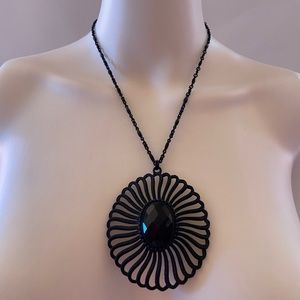 NWOT Cache Black Necklace
